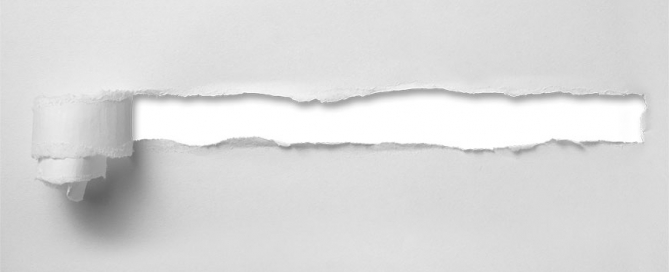 Coaching. Entrañas. Papel rasgado.